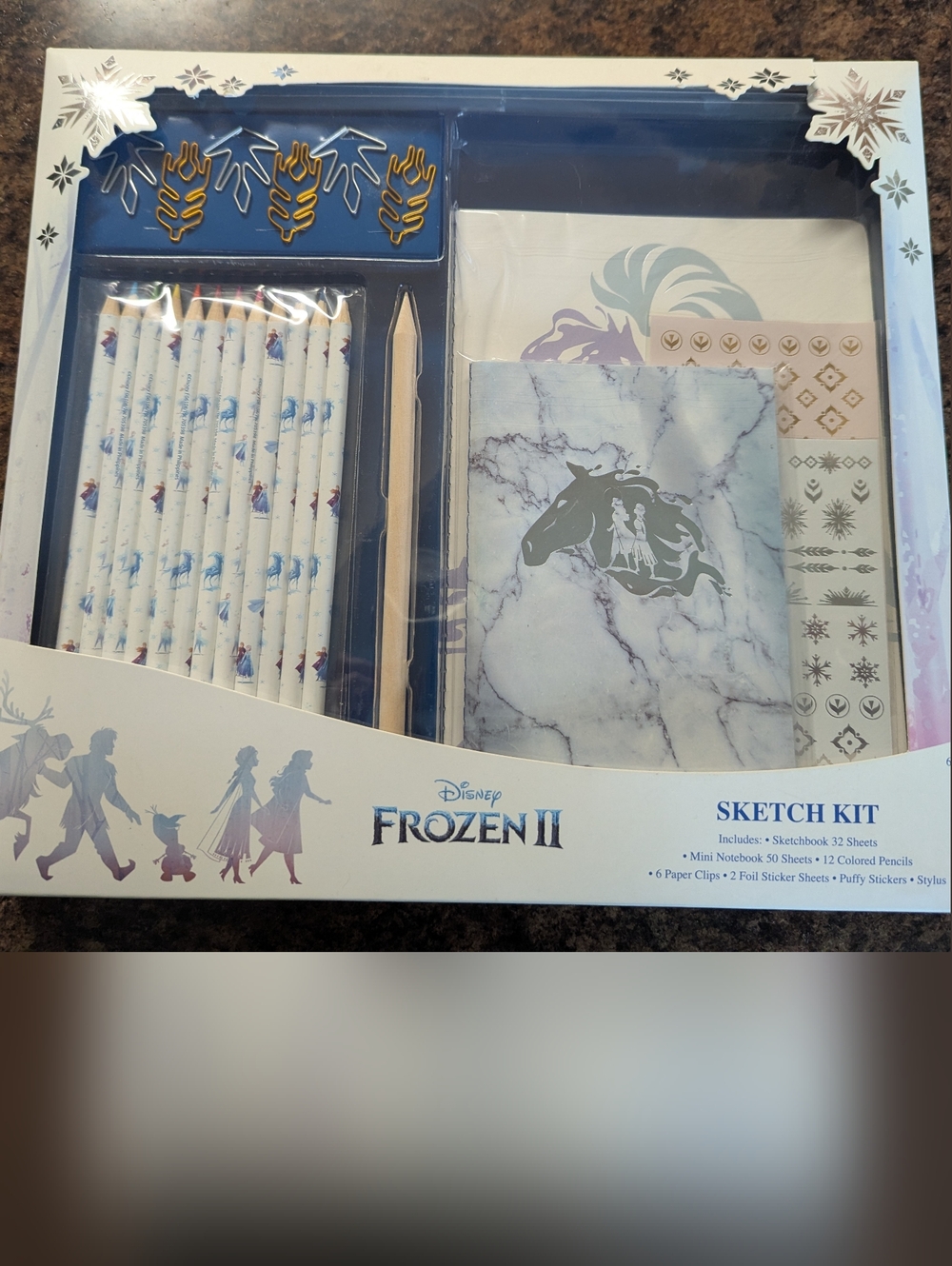 Disney Frozen II Art Sketch Kit